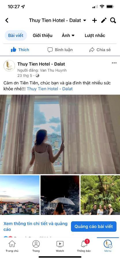 Khach San Thuy Tien 호텔 달랏 외부 사진